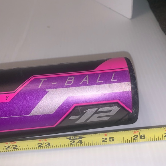 Rawlings Storm Tee Ball Alloy Baseball Bat -12 Size (26” - 14 Oz) USA Baseball - Picture 9 of 9